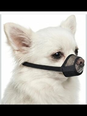 Soft Air Mesh XS Dog Muzzle for Small Dogs Size XS